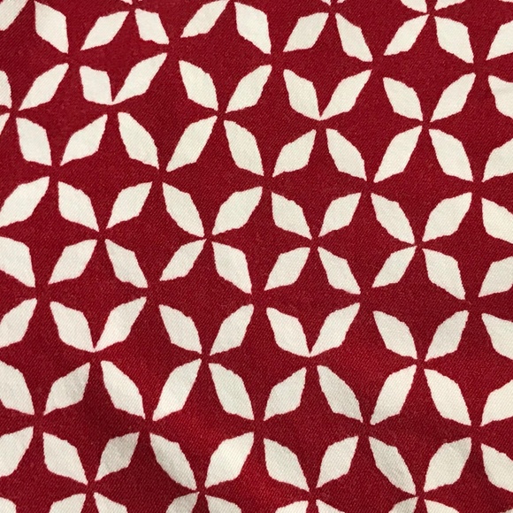 Ann Taylor Loft Marisa Skinny Red Maroon Ankle 8 - Picture 2 of 8